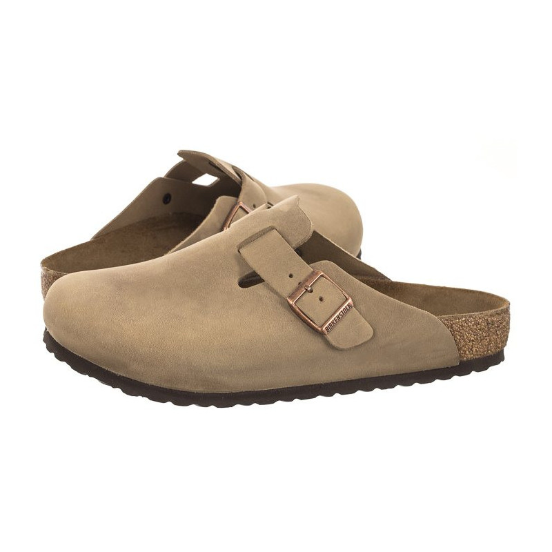 Birkenstock Boston BS Tabacco Brown 0960811 (BK212-a) slippers