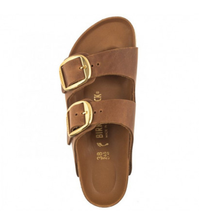 Birkenstock Arizona Big Buckle Cognac 1011073 (BK210-a) Women's Shoes/Flip Flops