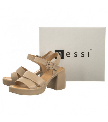 Nessi Beżowe 23462 (NE330-a) shoes