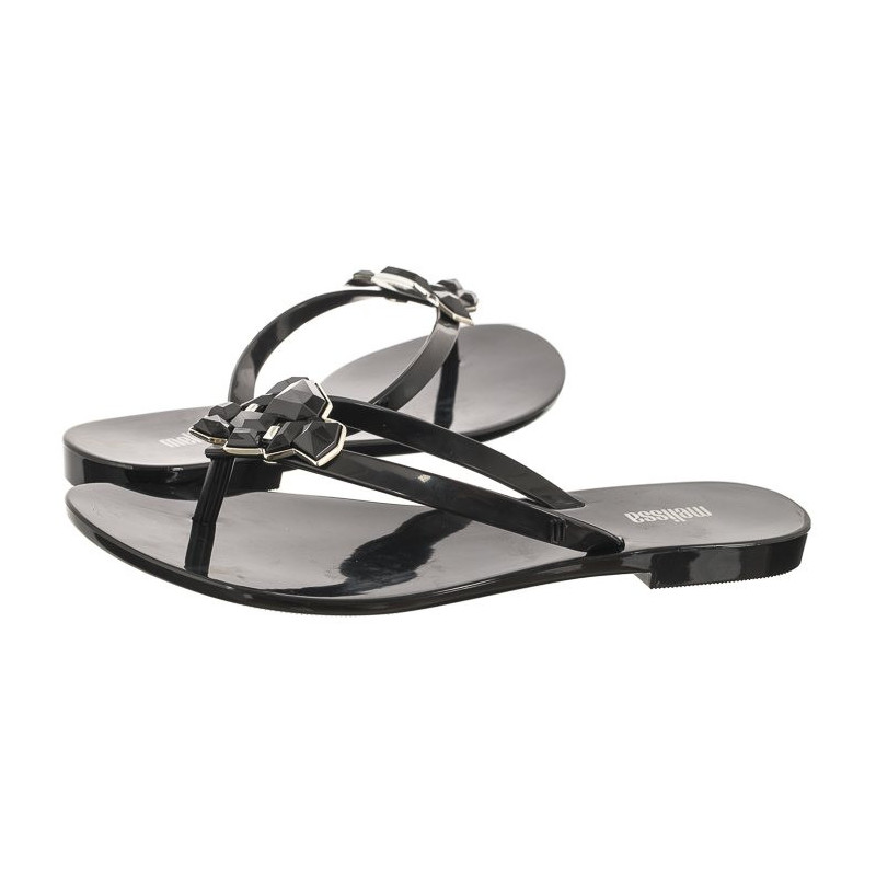 Melissa Harmonic Stones AD 32860/01003 Black (ML286-b) flip flops