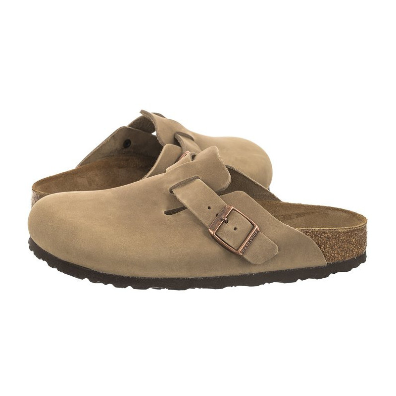 Birkenstock Boston BS Tabacco Brown 0960813 (BK207-a) Women's Shoes/Flip Flops