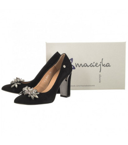 Maciejka Czarne 2971J-01/00-1 (MA1050-b) shoes