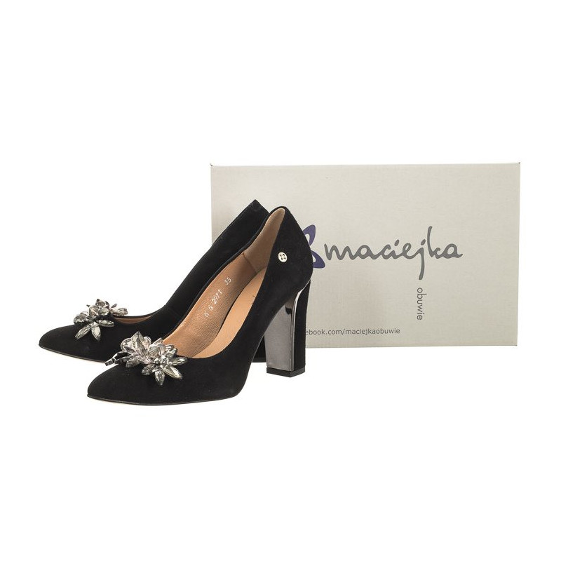 Maciejka Czarne 2971J-01/00-1 (MA1050-b) shoes