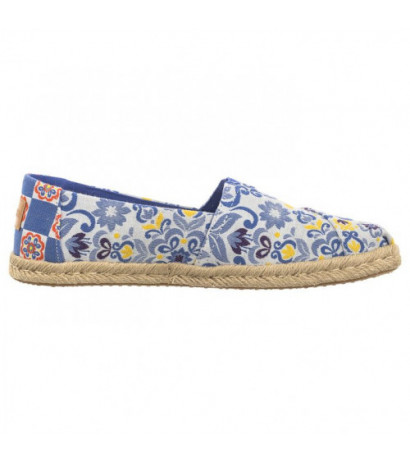 Toms Alpargata Rope Blue Multi Mediterranean Tiles Jacquard 10019819 (TS40-a) sneakers