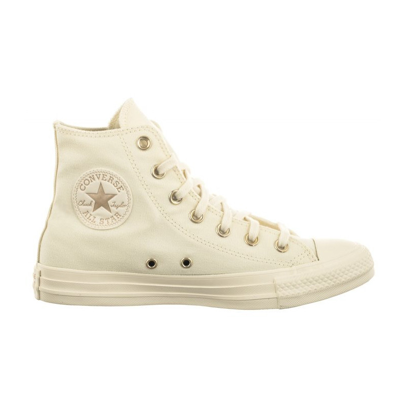 Converse CTAS Hi Egret/Egret/Light Gold A03514C (CO614-a) shoes