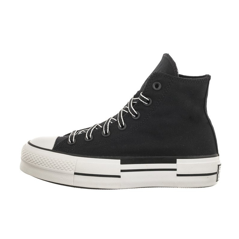 Converse CTAS Lift Hi Black/White/Black A05071C (CO616-a) shoes