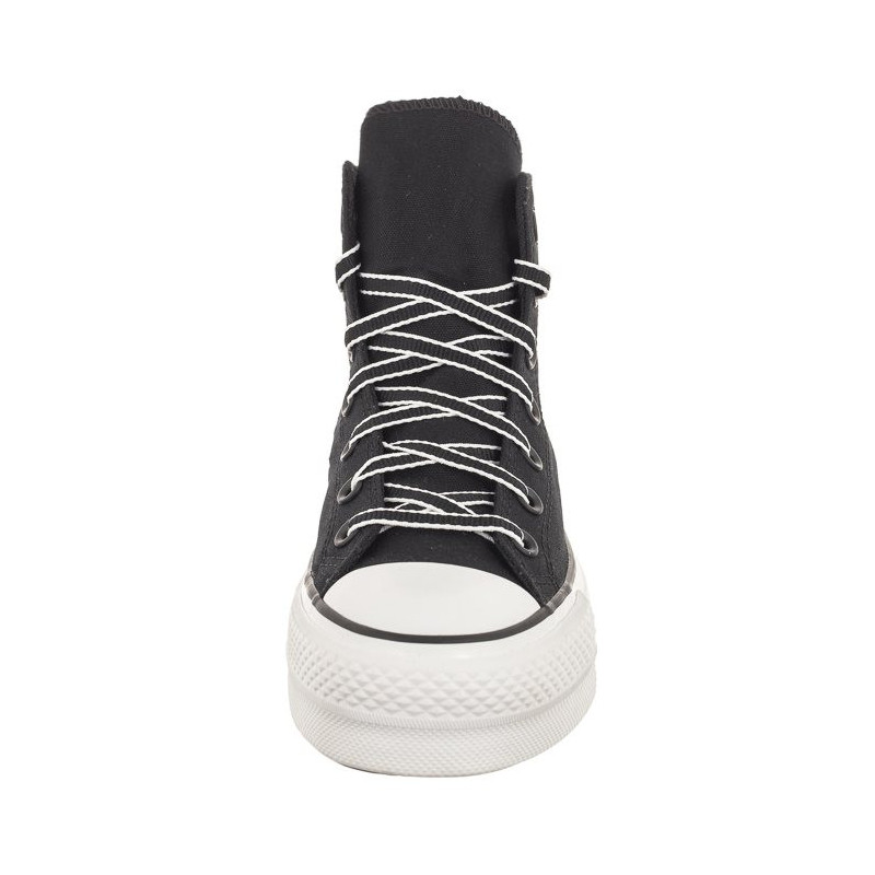 Converse CTAS Lift Hi Black/White/Black A05071C (CO616-a) shoes