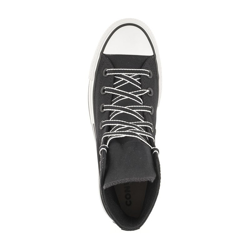 Converse CTAS Lift Hi Black/White/Black A05071C (CO616-a) shoes