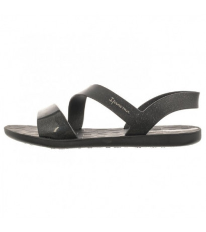 Ipanema Vibe Sandal Fem 82429/AJ078 Black/Glitter Black (IP1-s) sandals