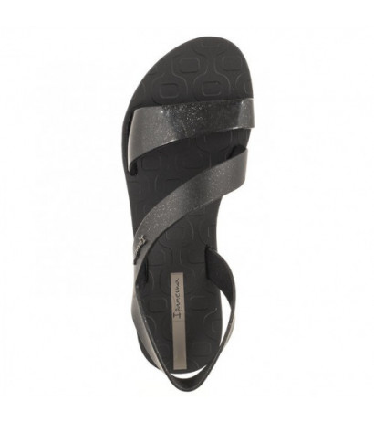 Ipanema Vibe Sandal Fem 82429/AJ078 Black/Glitter Black (IP1-s) sandals