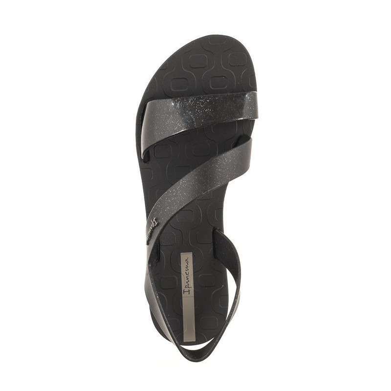 Ipanema Vibe Sandal Fem 82429/AJ078 Black/Glitter Black (IP1-s) sandals