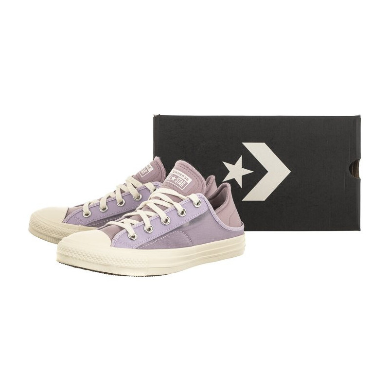 Converse CTAS Crush Heel Ox Vapor Violet/Lucid Lilac/Egret A03503C (CO613-b) shoes