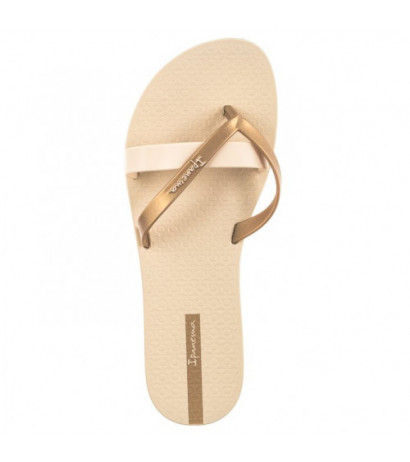 Ipanema Kirei Fem 81805/AG219 Beige/Gold (IP16-c) flip flops