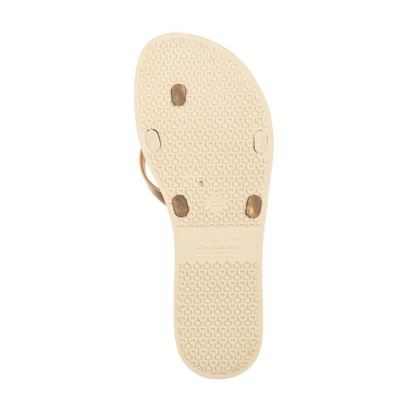 Ipanema Kirei Fem 81805/AG219 Beige/Gold (IP16-c) flip flops