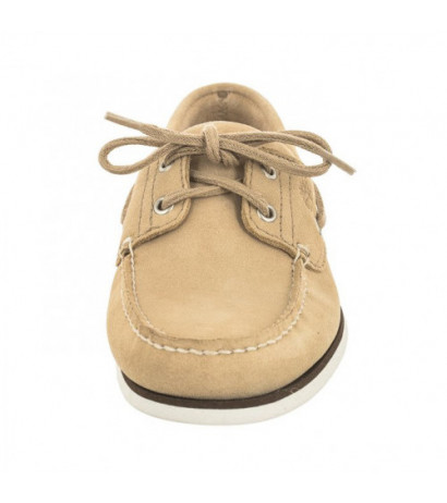 Timberland Classic Boat Boat Shoe Light Beige Suede 0A5QRR DQ9 (TI121-a) shoes