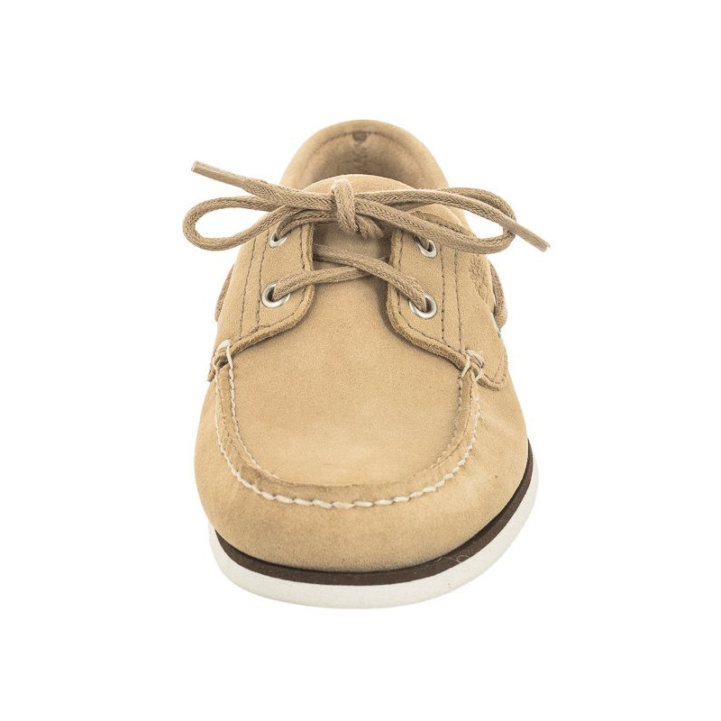 Timberland Classic Boat Boat Shoe Light Beige Suede 0A5QRR DQ9 (TI121-a) shoes