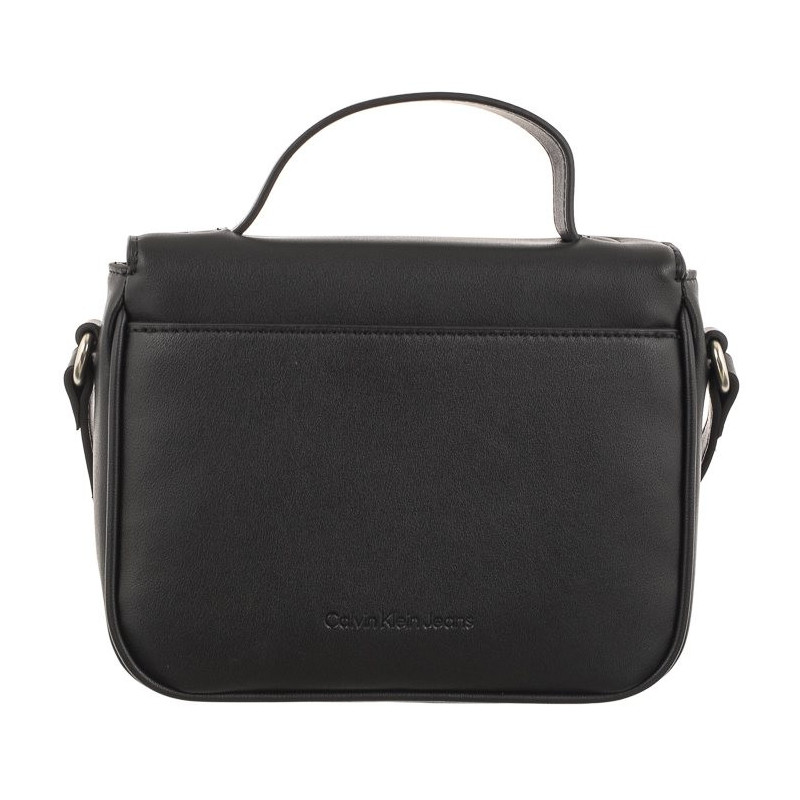 Calvin Klein Sculpted Boxy Flap Cb20 Mono Fashion Black K60K610829 0GJ (CK298-a) handbag