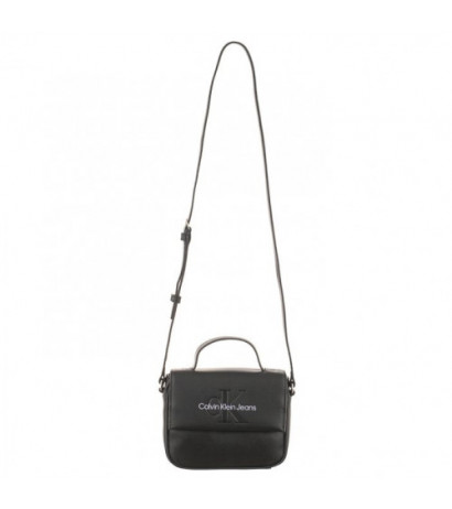 Calvin Klein Sculpted Boxy Flap Cb20 Mono Fashion Black K60K610829 0GJ (CK298-a) handbag