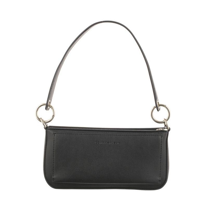 Calvin Klein Sculpted Shoulder Pouch25 Mono Fashion Black K60K610679 0GJ (CK299-a) handbag