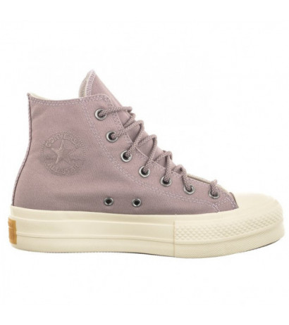 Converse CTAS Lift Hi Lucid Lilac/Vapor Violet/Egret A05014C (CO620-a) shoes