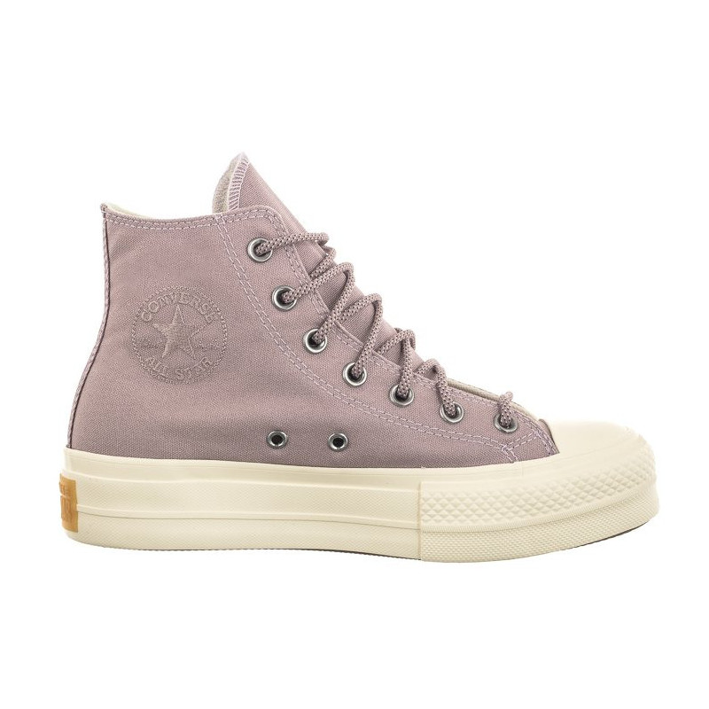 Converse CTAS Lift Hi Lucid Lilac/Vapor Violet/Egret A05014C (CO620-a) shoes