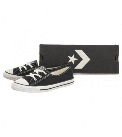 Converse CT All Star Ballet Lace Slip Black/White/Black 566775C (CO467-b) shoes