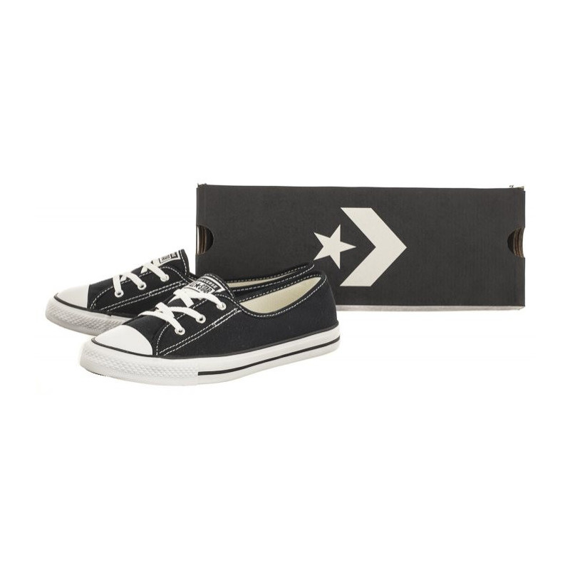 Converse CT All Star Ballet Lace Slip Black/White/Black 566775C (CO467-b) shoes