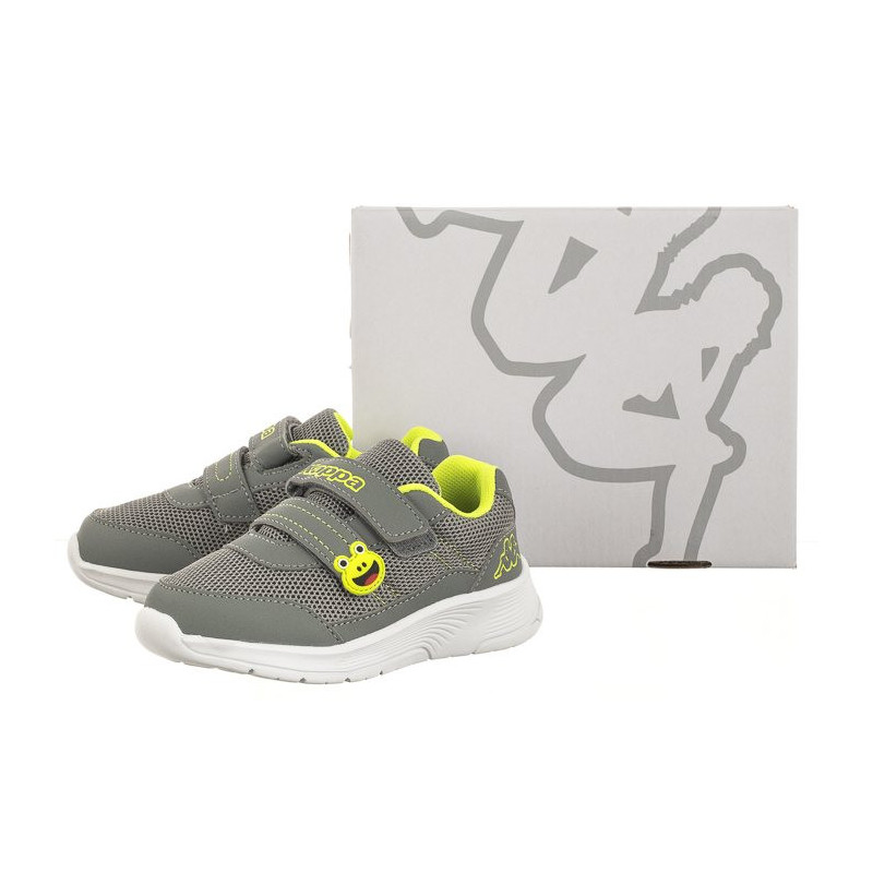 Kappa Jak M 280024M/1633 Grey/Lime (KA239-a) sports shoes