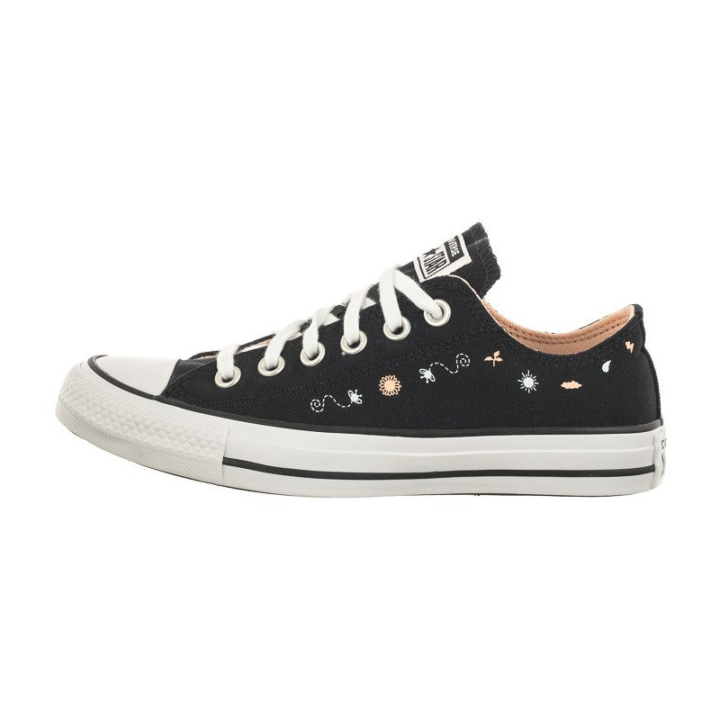 Converse CTAS Ox Black/Cheeky Coral/White A03520C (CO624-a) shoes