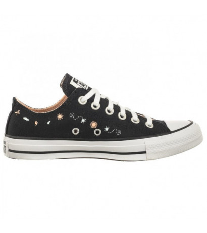 Converse CTAS Ox Black/Cheeky Coral/White A03520C (CO624-a) shoes