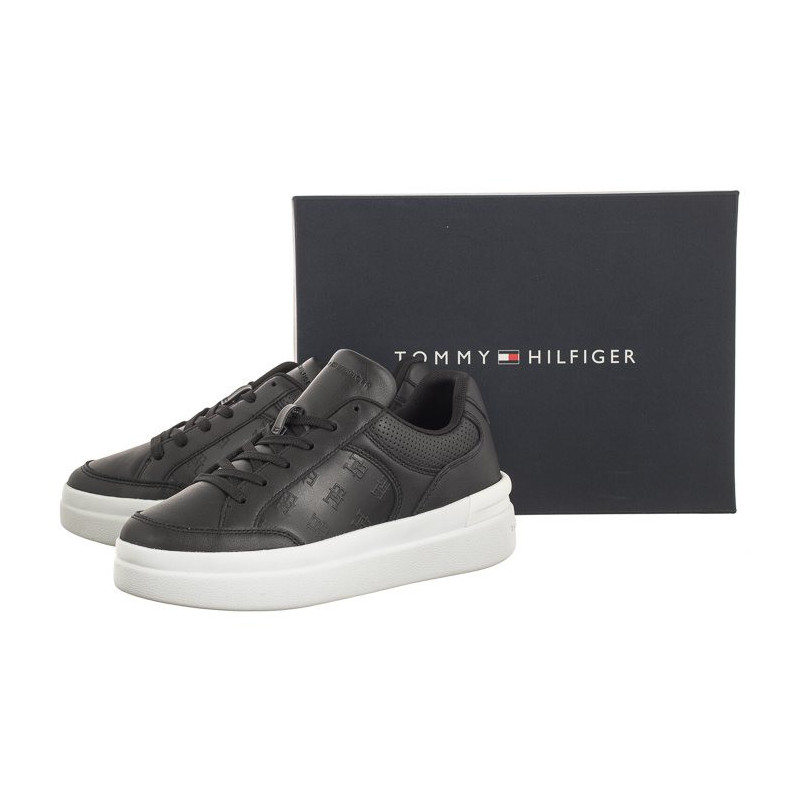 Tommy Hilfiger TH Embossed Court Sneaker FW0FW07297 BDS  (TH832-a) sports Shoes