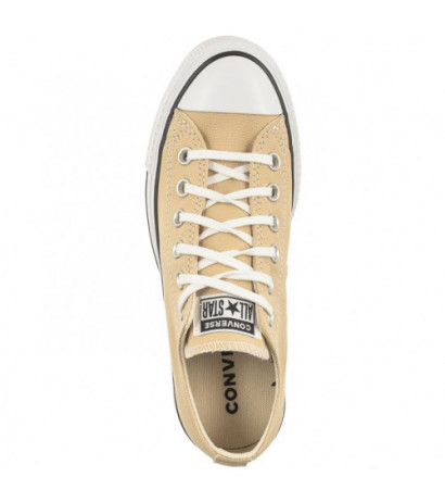 Converse CTAS Lift Ox Oat Milk/White/Black A03542C (CO606-b) shoes