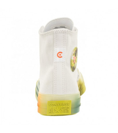 Converse CTAS Cx Hi White/Orange A03462C (CO625-a) shoes