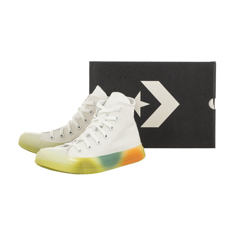 Converse CTAS Cx Hi White/Orange A03462C (CO625-a) shoes