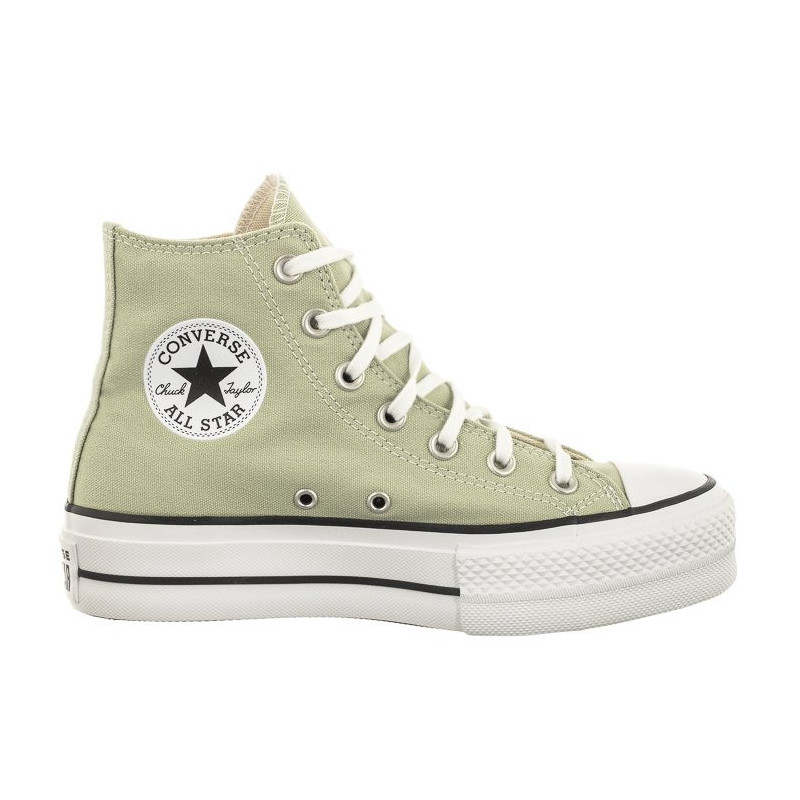 Converse CTAS Lift Hi Summit Sage/White/Black A03541C (CO626-a) shoes