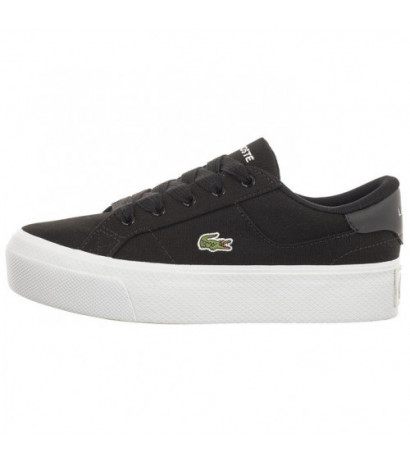 Lacoste Ziane Platform 123 2 Cfa Blk/Wht Textile 745CFA0012312 (LC431-a) sports Shoes