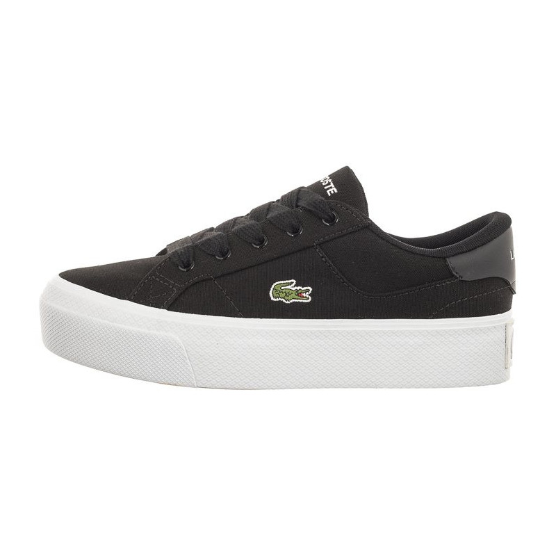 Lacoste Ziane Platform 123 2 Cfa Blk/Wht Textile 745CFA0012312 (LC431-a) sports Shoes