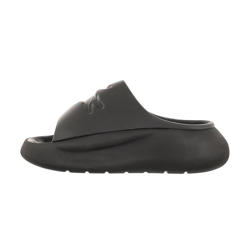 Lacoste Serve Slide 3.0 123 1 Cfa Blk/Blk Synthetic 745CFA000402H (LC429-a) Women's Shoes/Flip Flops