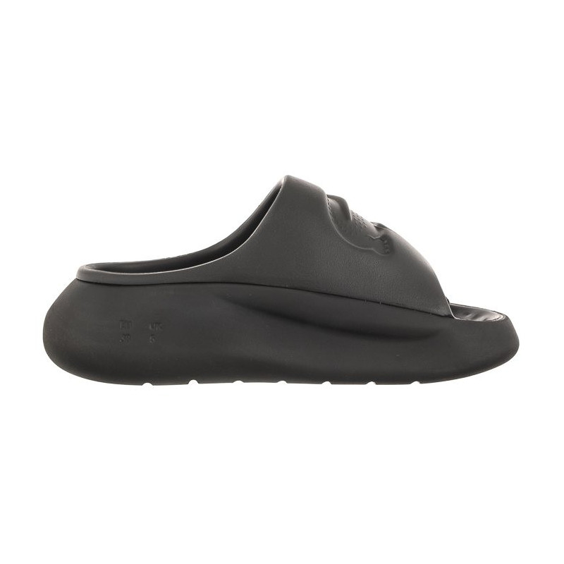 Lacoste Serve Slide 3.0 123 1 Cfa Blk/Blk Synthetic 745CFA000402H (LC429-a) Women's Shoes/Flip Flops