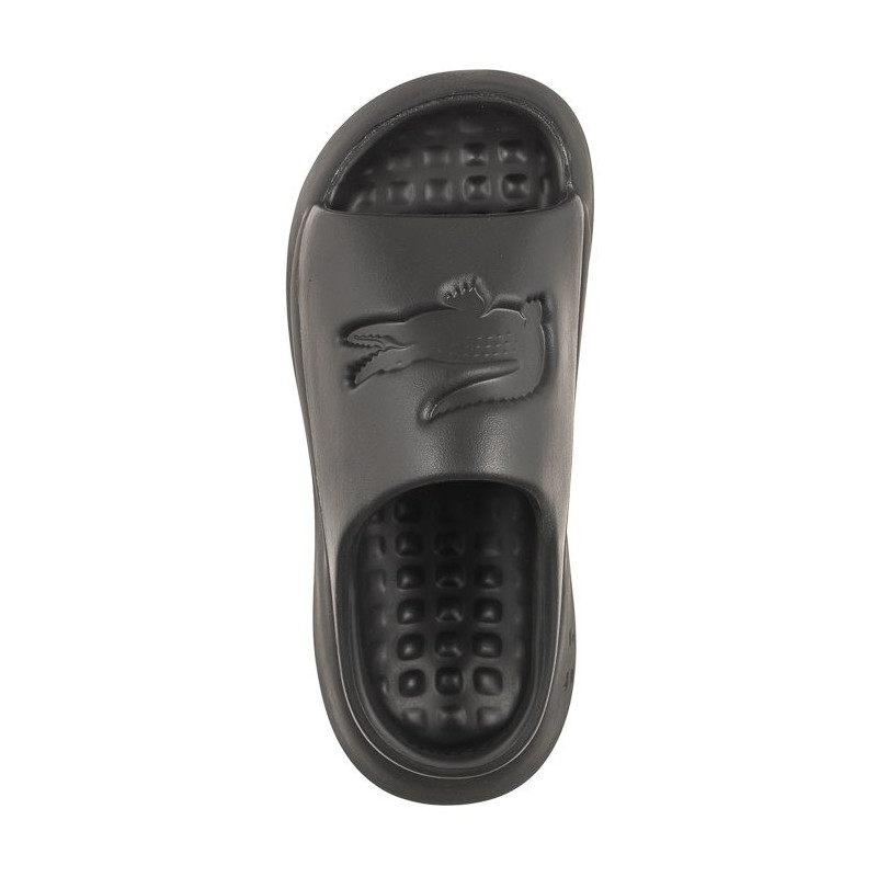 Lacoste Serve Slide 3.0 123 1 Cfa Blk/Blk Synthetic 745CFA000402H (LC429-a) Women's Shoes/Flip Flops