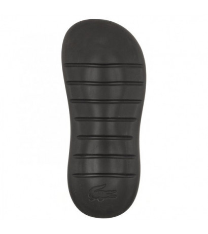 Lacoste Serve Slide 3.0 123 1 Cfa Blk/Blk Synthetic 745CFA000402H (LC429-a) Women's Shoes/Flip Flops