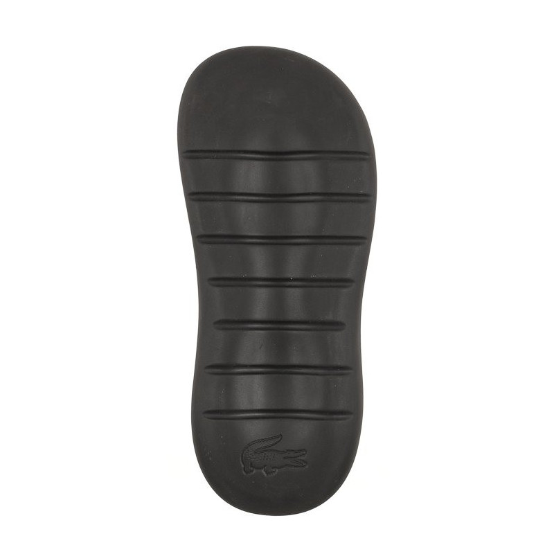 Lacoste Serve Slide 3.0 123 1 Cfa Blk/Blk Synthetic 745CFA000402H (LC429-a) Women's Shoes/Flip Flops