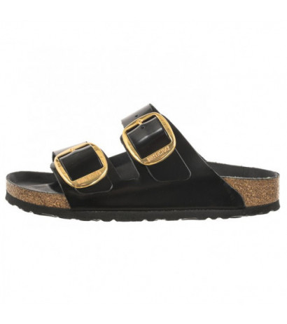 Birkenstock Arizona Big Buckle High-Shine Black 1021476 (BK239-a) Women's Shoes/Flip Flops