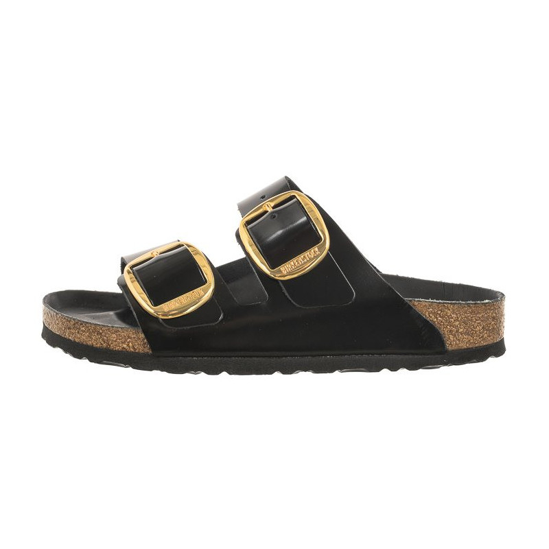 Birkenstock Arizona Big Buckle High-Shine Black 1021476 (BK239-a) Women's Shoes/Flip Flops