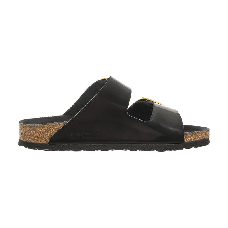 Birkenstock Arizona Big Buckle High-Shine Black 1021476 (BK239-a) Women's Shoes/Flip Flops