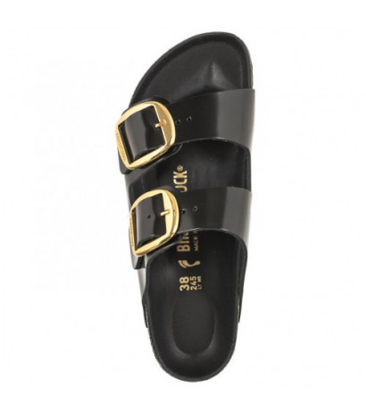 Birkenstock Arizona Big Buckle High-Shine Black 1021476 (BK239-a) Women's Shoes/Flip Flops