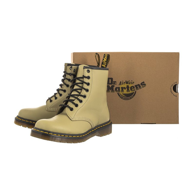 Dr. Martens 1460 Pale Olive Smooth 30552358 (DR62-a) boots