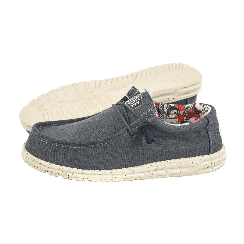 Hey Dude Wally Stretch Canvas Blue 40022-425 (HY13-a) shoes