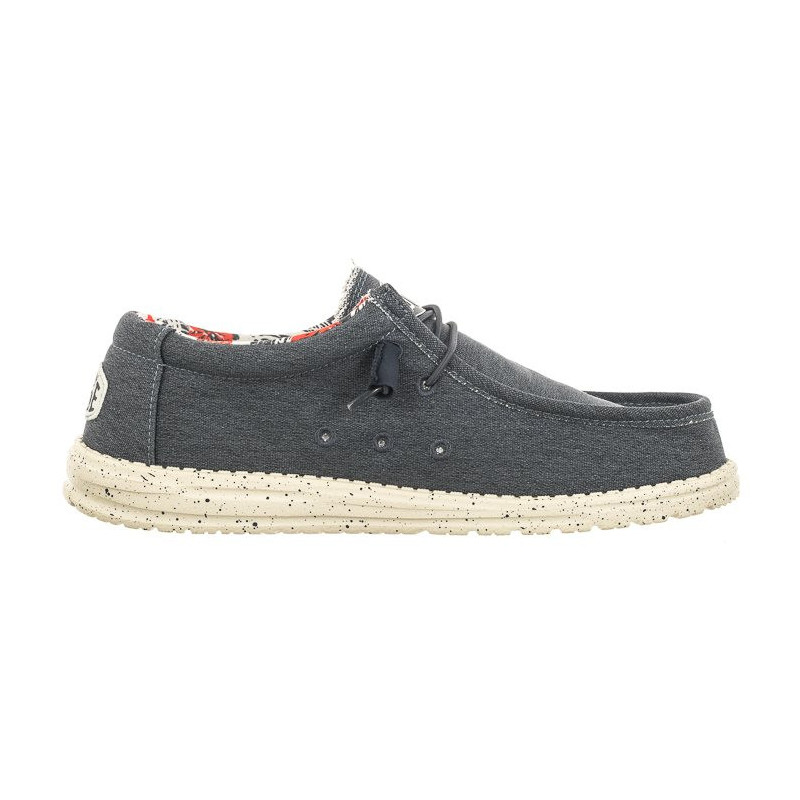 Hey Dude Wally Stretch Canvas Blue 40022-425 (HY13-a) shoes