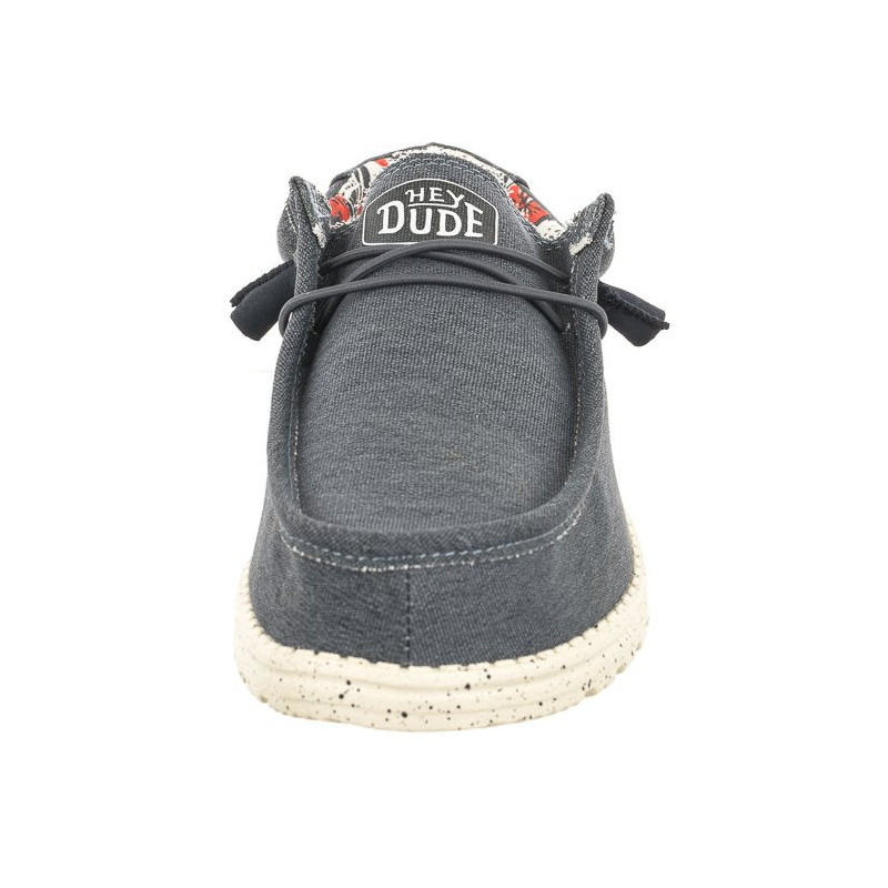 Hey Dude Wally Stretch Canvas Blue 40022-425 (HY13-a) shoes